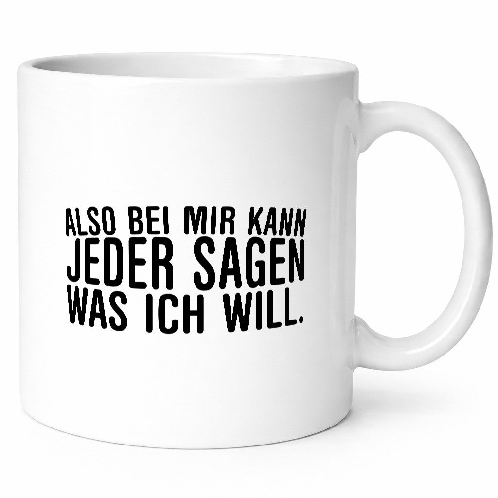 Sagen was ich will | Chef Arbeitskollege lustig Arbeit Kollegen Büro Geschenk