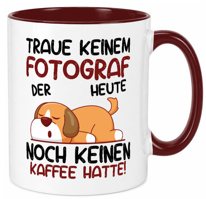Traue keinem Fotograf | Fotografie Kamera lustiger Spruch Geschenk Humor