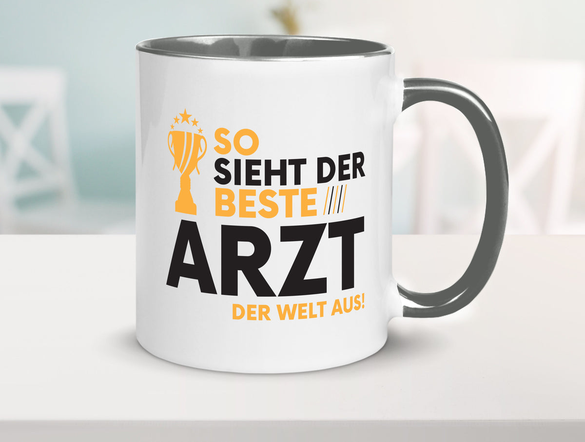 Der Weltbeste Arzt | Medizin Doktor Facharzt lustiger Spruch Geschenk Humor Tasse