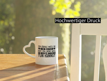 Cousin Tasse | Verwandtschaft Humor Cousins Spruch Geschenkidee