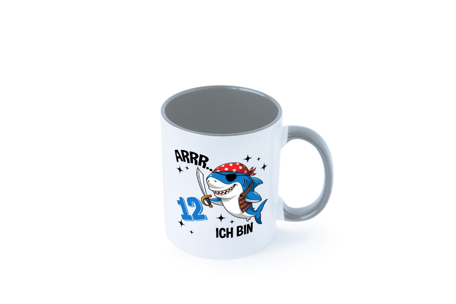 12. Geburtstag | 12 Jahre Arr Pirat Hai Piraten Geschenk Geschenkidee lustiger