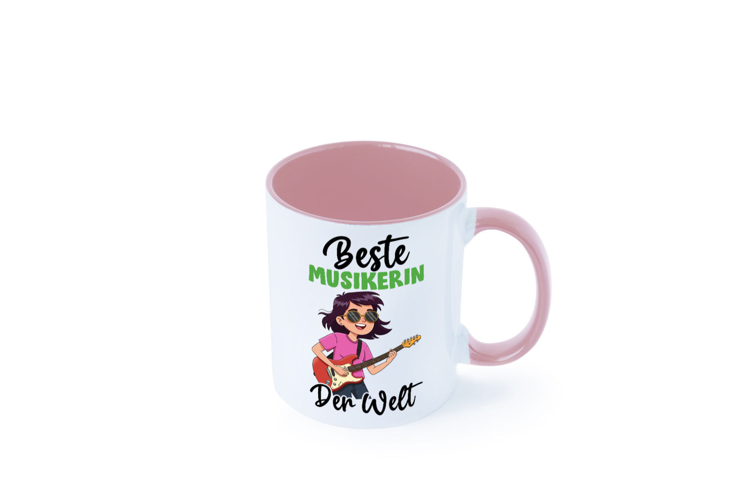 Beste Musikerin | Musik Musikantin v2 Geschenkidee Humor Tasse