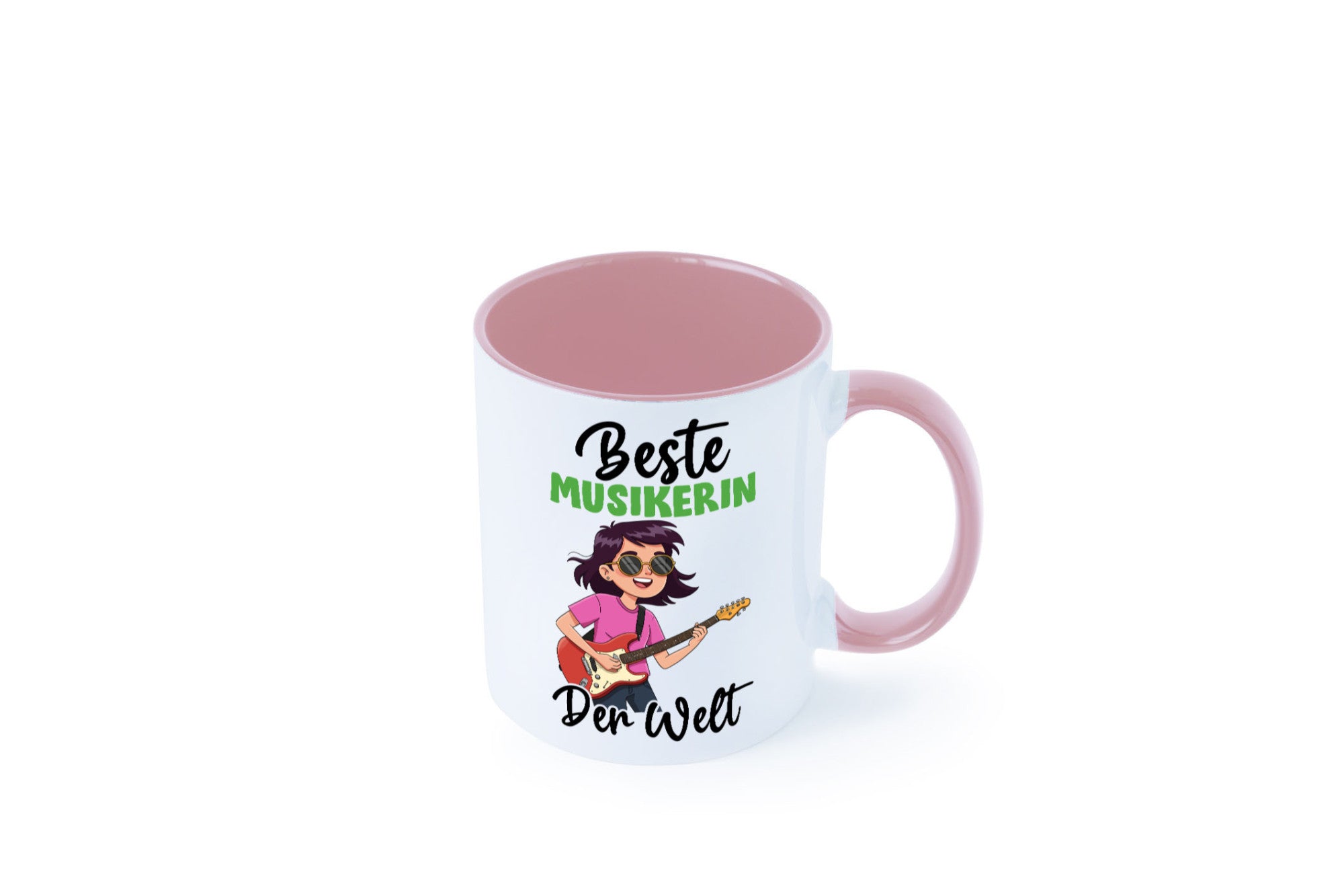 Beste Musikerin | Musik Musikantin v2 Geschenkidee Humor Tasse