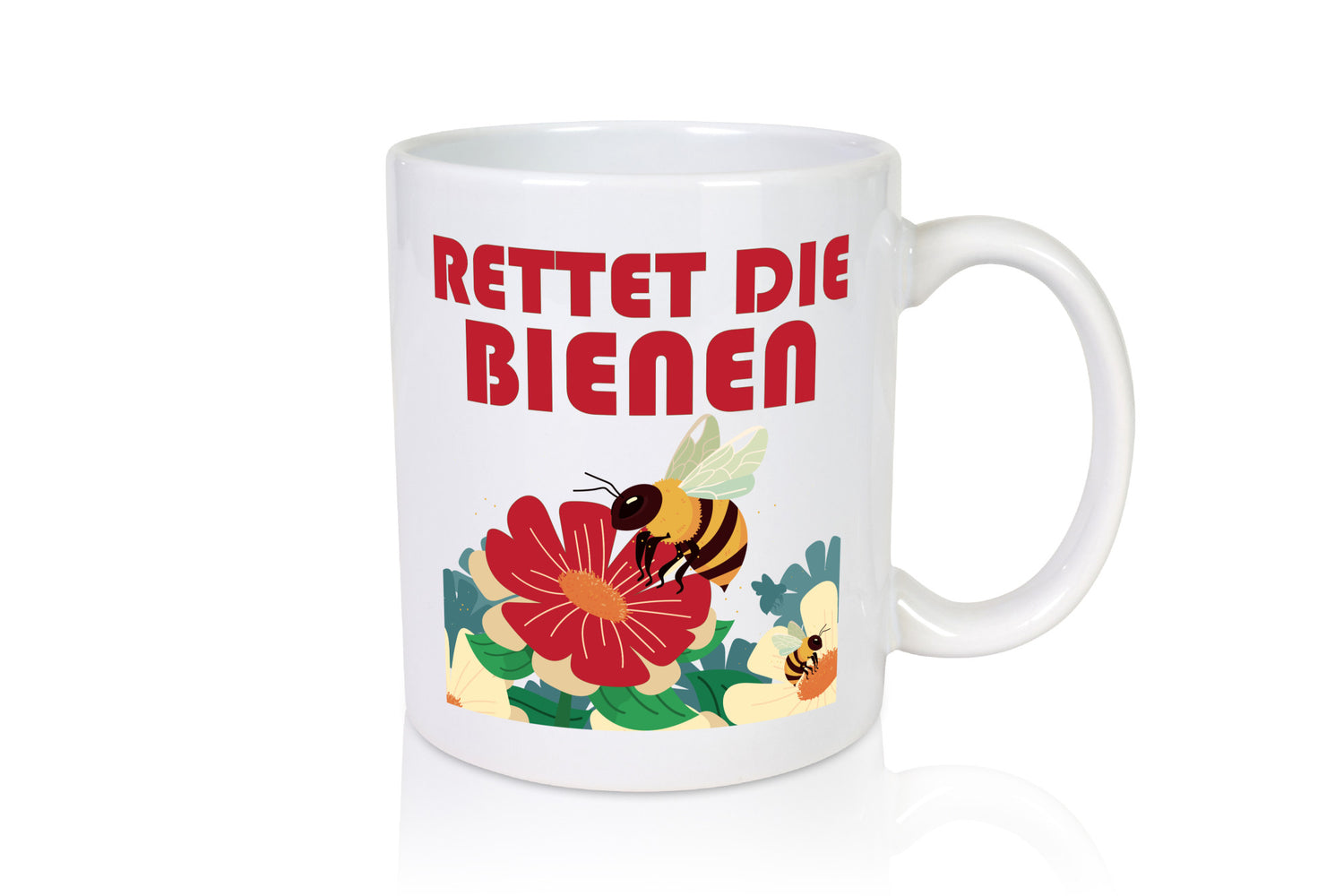 Rettet die Bieten | Bienenliebhaber Humor Geschenkidee Tasse