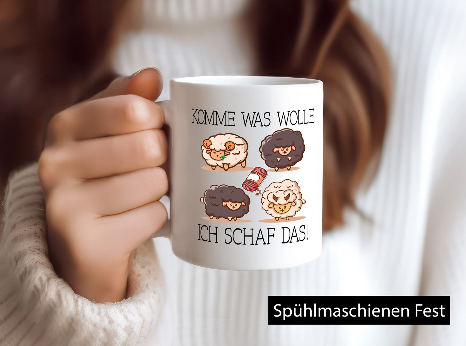 Komme was wolle ich schaff das | Schaffe lustig Humor Geschenkidee Geschenk