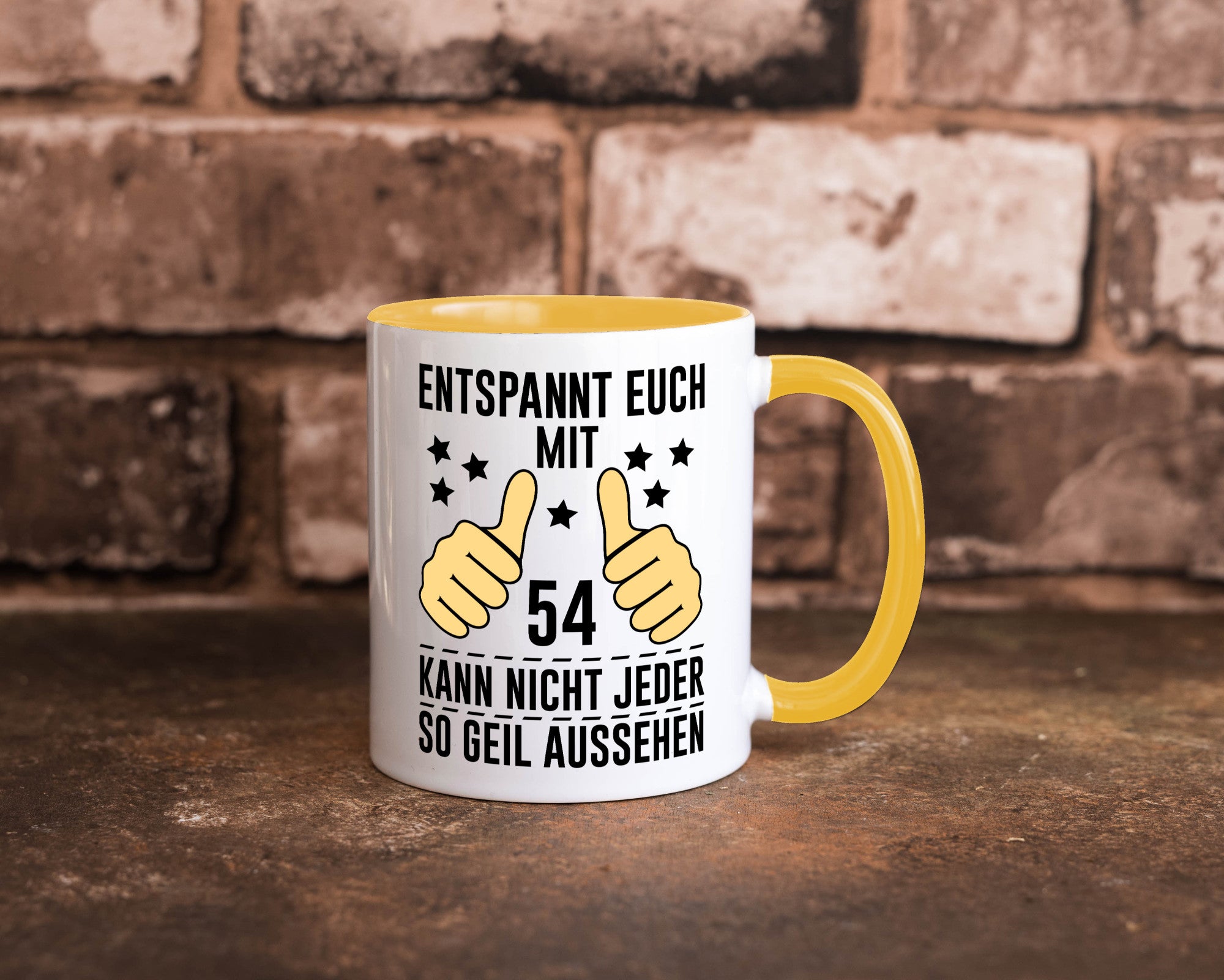 54. Geburtstag | 54 Jahre Geil aussehen Entspannt euch v2 lustig Geschenkidee