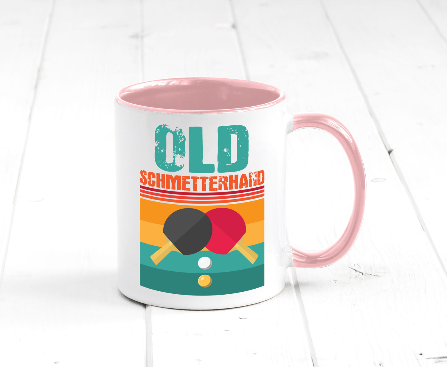 Tischtennis Tasse Humor Geschenkidee
