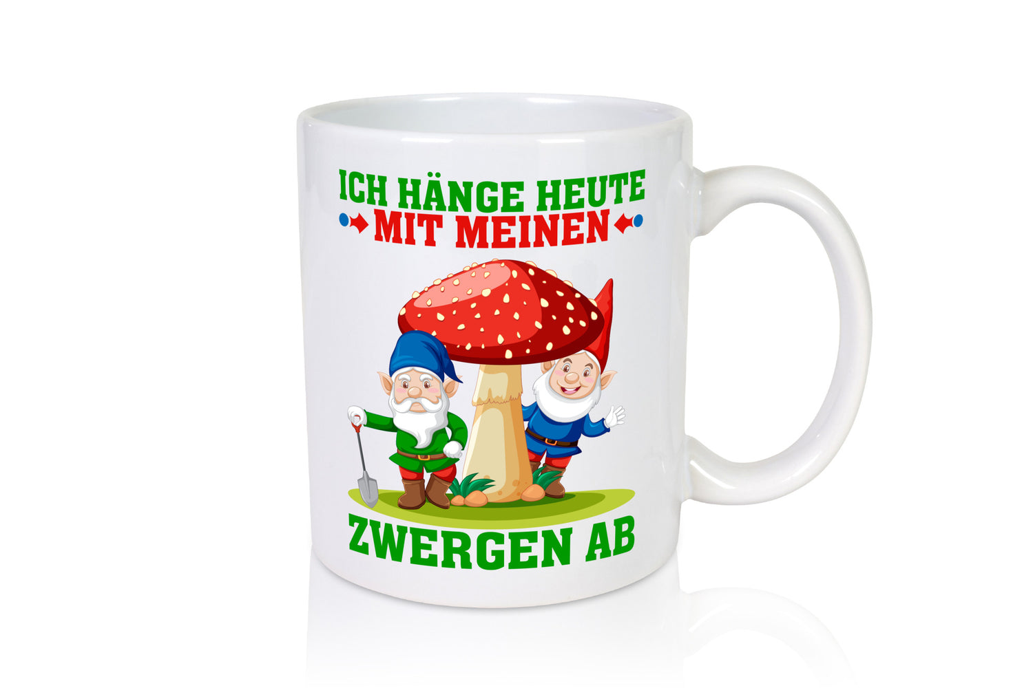 Hänge mit meinen Zwergen ab | Gartenzwerg Geschenk Humor Geschenkidee lustiger