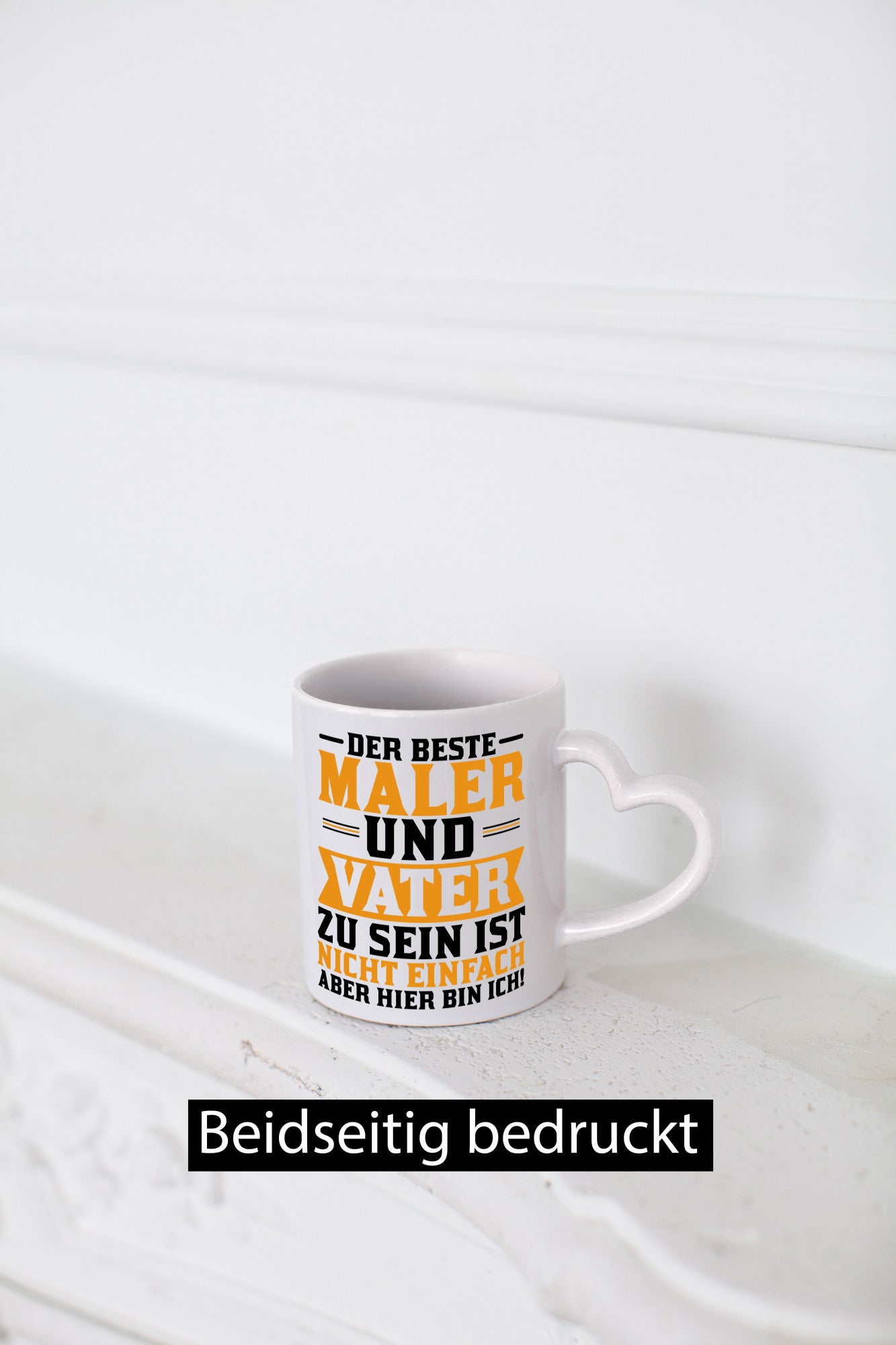 Bester Maler und Vater | Papa Malermeister Lackierer lustiger Spruch Geschenk
