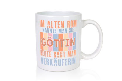 Heute sagt man: Verkäuferin| Kollegin | Verkaufsjob Humor Arbeit Kollegen Büro