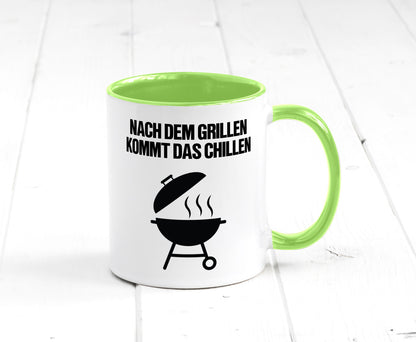 Nach dem Grillen kommt das Chillen | Grillmeister Party Geschenk Humor