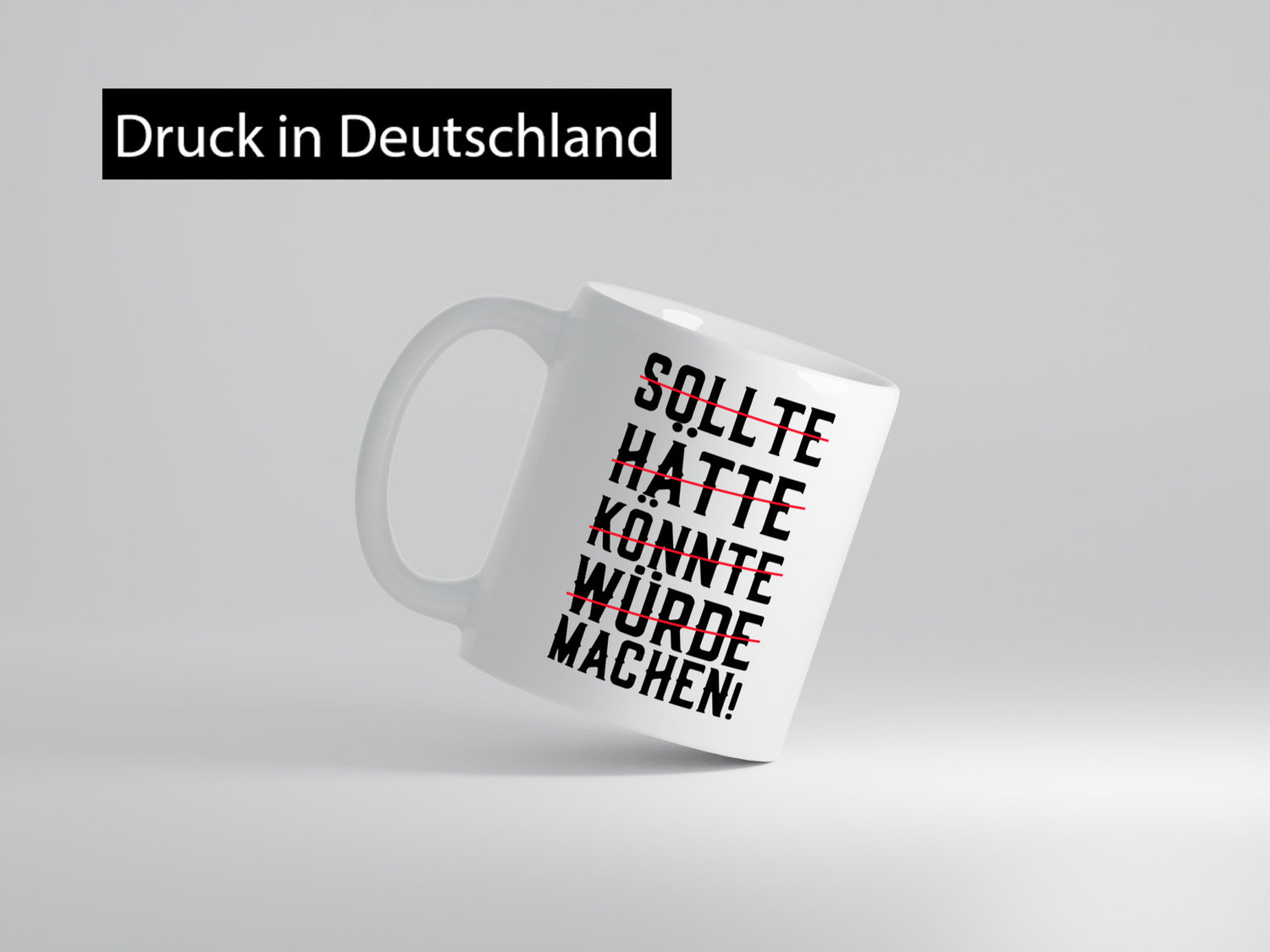 Einfach machen | Motivation Gewinner Optimist Job Humor Arbeit Kollegen Büro