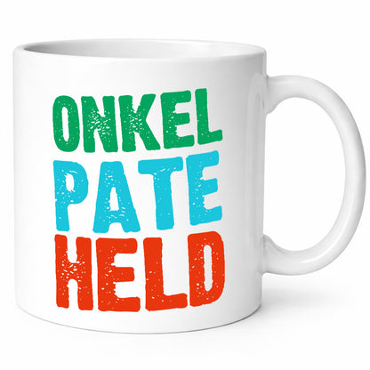 Onkel Pate Held | Tasse Patenonkel Spruch lustig Geschenkidee Humor