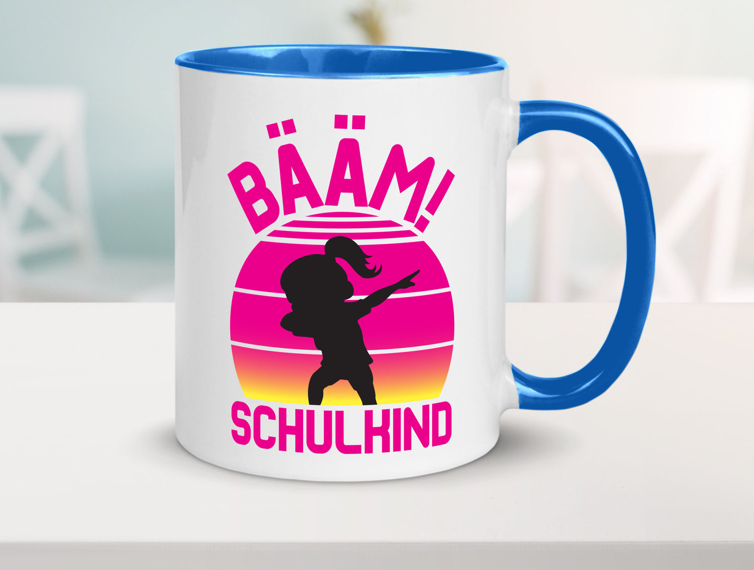 Bääm Schulkind | Einschuldung Schulanfang Geschenkidee Humor Tasse