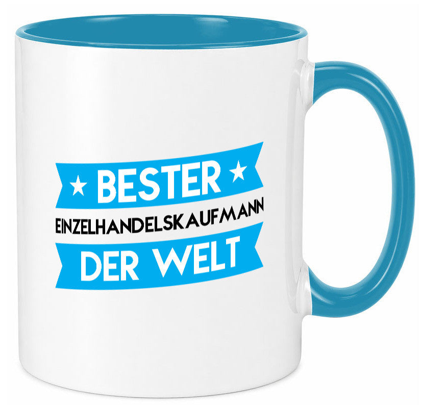 Bester Einzelhandelskaufmann | Einzelhandel Geschenk Humor Geschenkidee Tasse