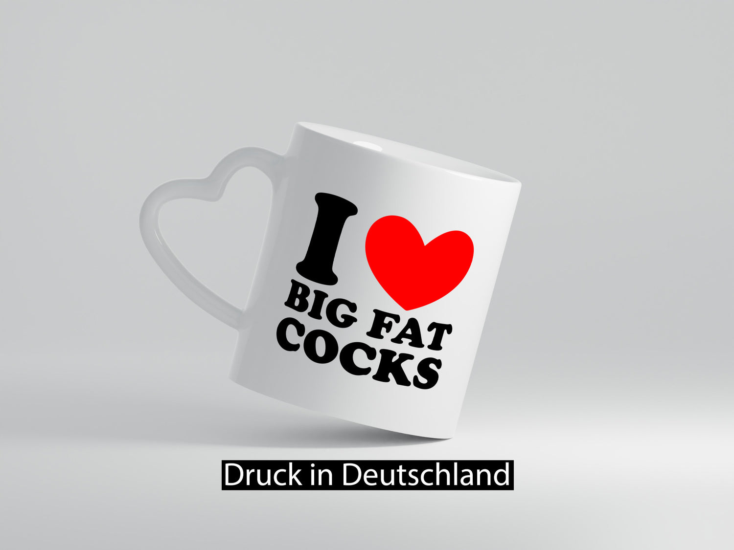 I love big Fat Cocks v2 Geschenk Humor Geschenkidee lustiger Spruch Tasse