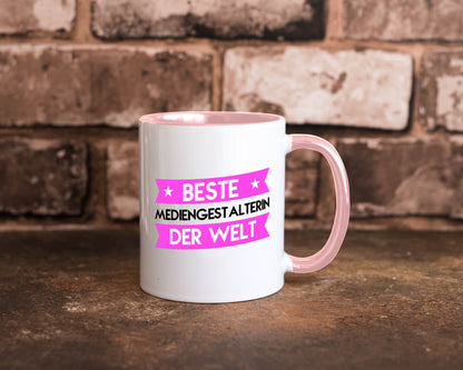 Beste Mediengestalterin | Medien lustiger Spruch Geschenk Humor Geschenkidee