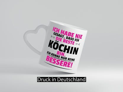 Die Beste Köchin | Chefköchin Chefkoch lustig Arbeit Kollegen Büro Geschenk
