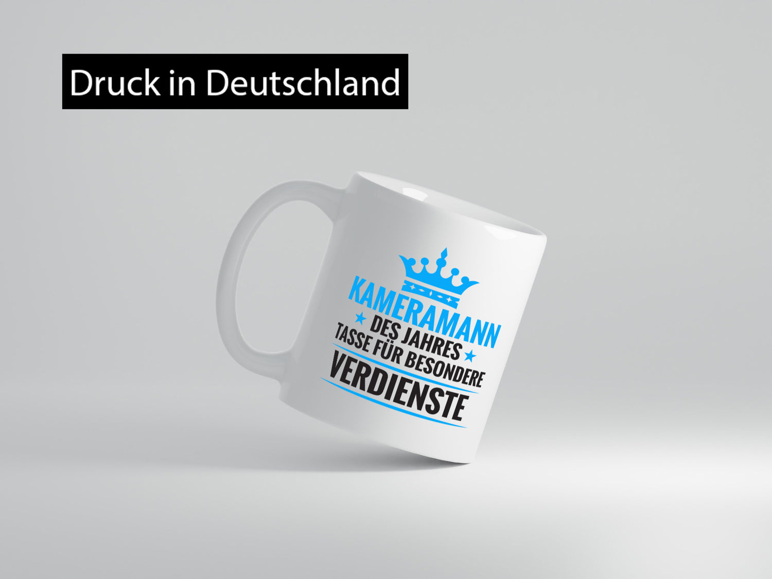 Besonderer Verdienst: Kameramann | Kamera Geschenk Humor Geschenkidee lustiger