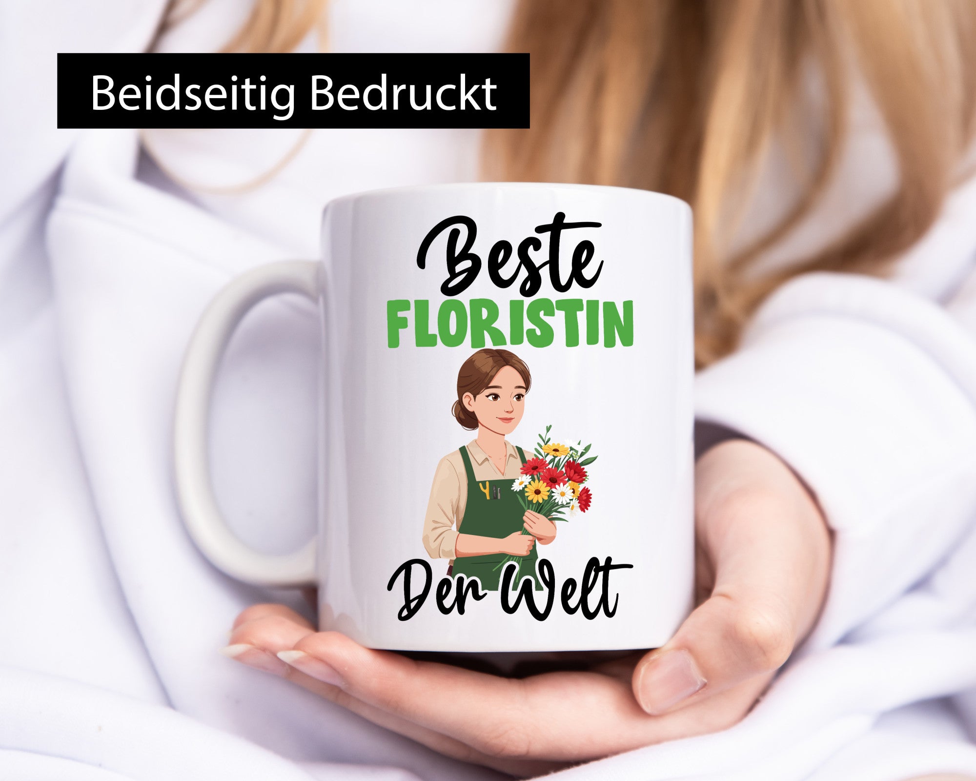 Beste Floristin | Blumen VerkÃ¤uferin Humor Geschenkidee Tasse