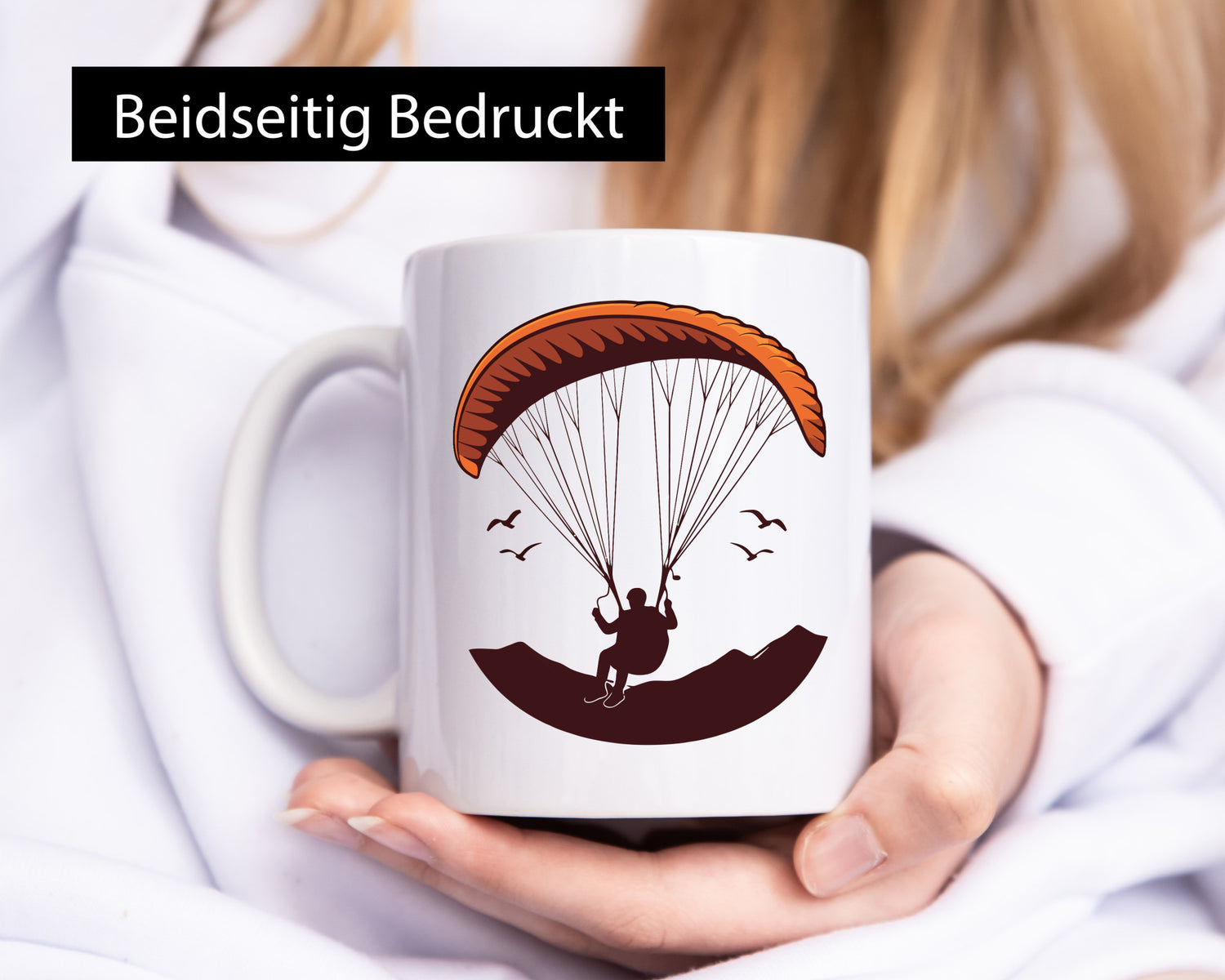 Gleitschirm | Motiv Paragleiter Gleitschirmfliegen vl2 Geschenk Humor