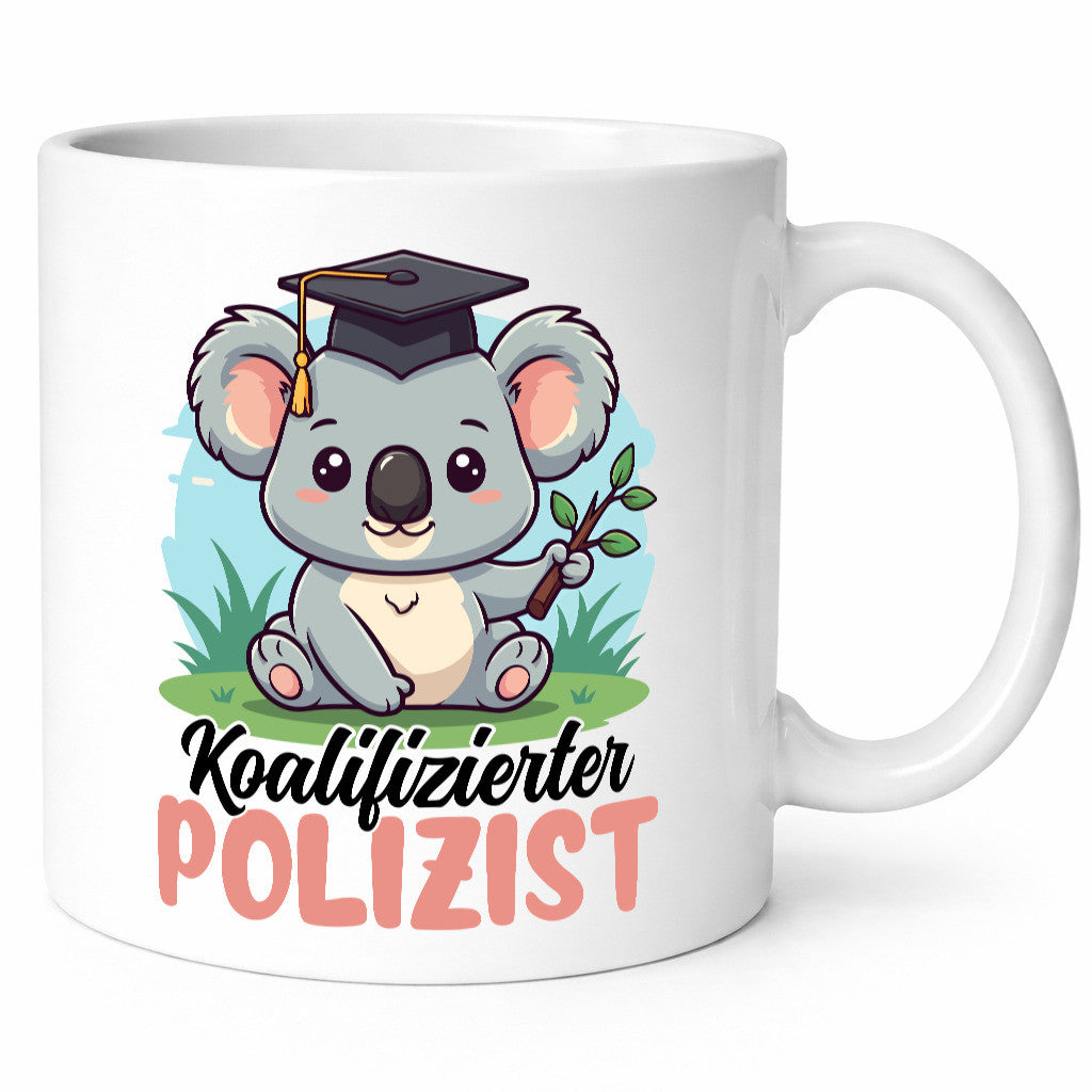 Koalifizierter Polizist | Polizei lustiger Spruch Geschenk Humor Geschenkidee