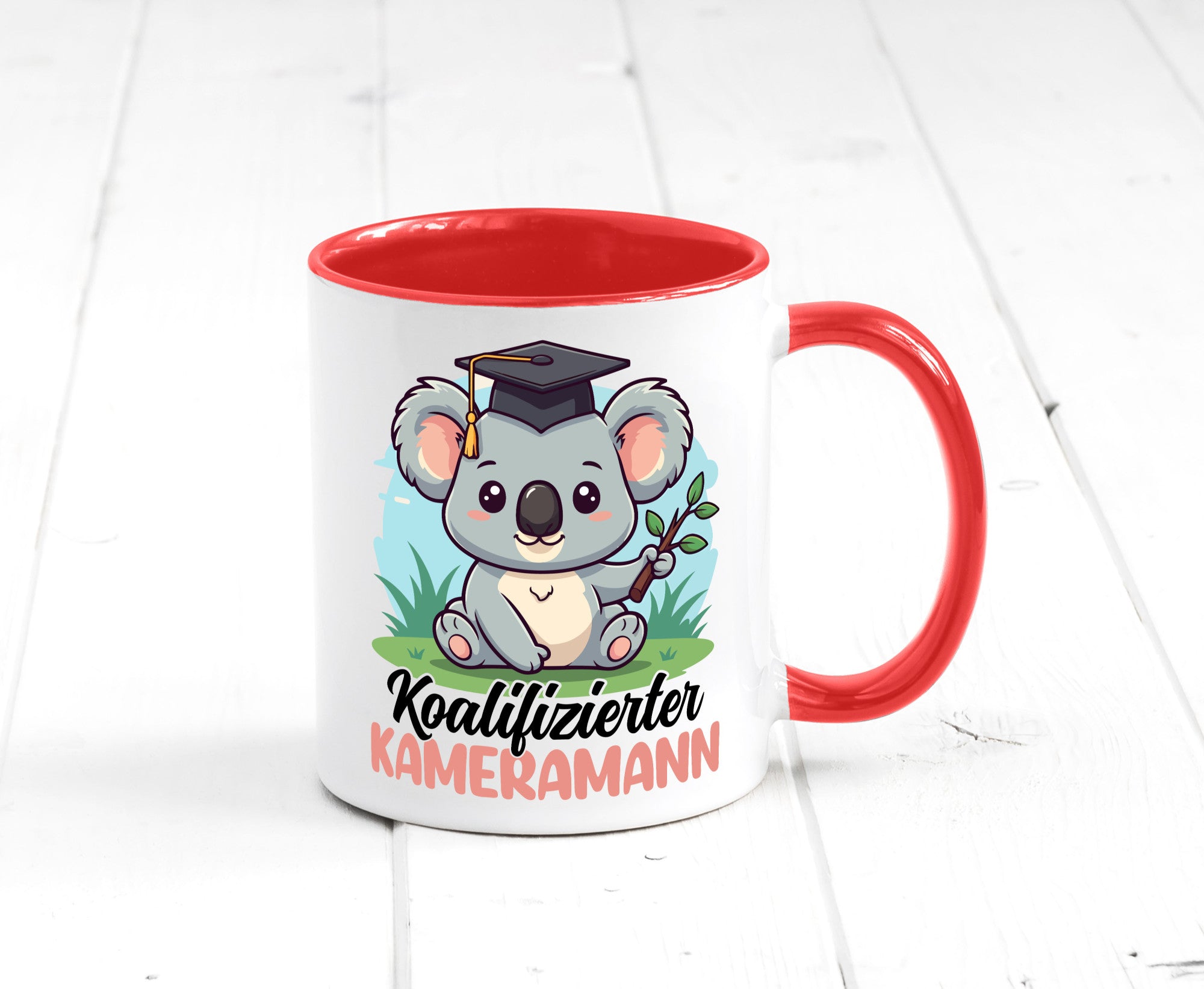 Koalifizierter Kameramann | Kamera lustiger Spruch Geschenk Humor Geschenkidee