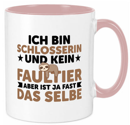 Ich bin kein Faultier: Schlosserin | Schlosserei v2 lustig Tierliebhaber Humor