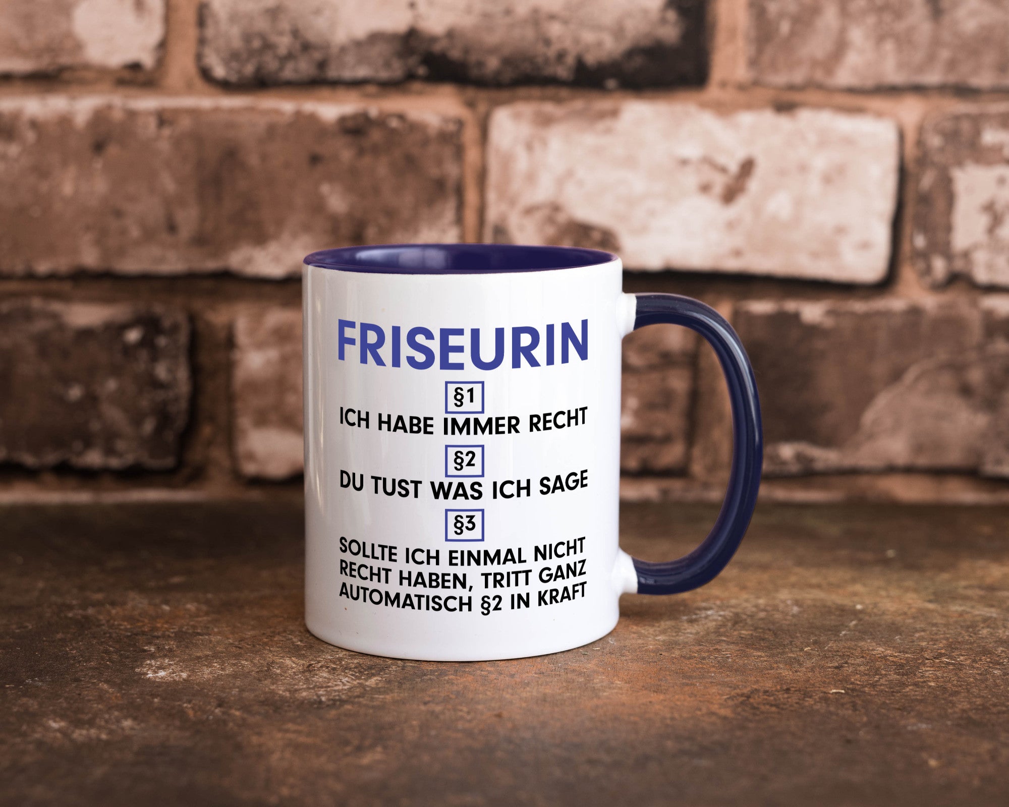 Ich habe immer Recht Friseurin | Friseuse Frisörin v2 Geschenk Humor