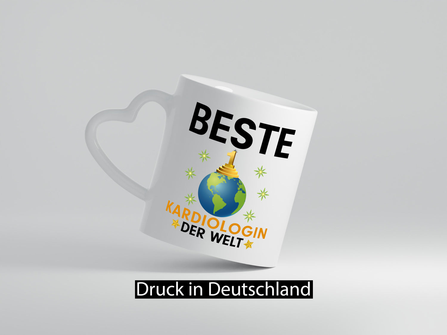 Welt Beste Kardiologin | Kardiologie lustig Humor Geschenkidee Geschenk Tasse