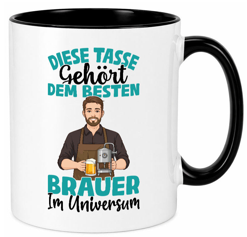 Im Universum: Brauer | Bier Brauerei Geschenk Humor Geschenkidee lustiger