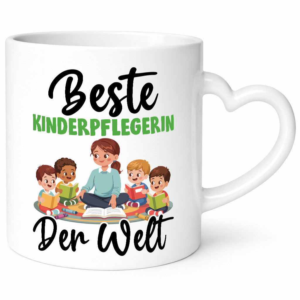Beste Kinderpflegerin | Kinder Pflegeberuf v2 lustig Arbeit Kollegen Büro