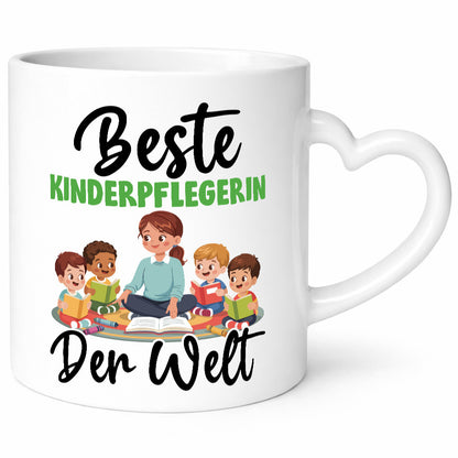 Beste Kinderpflegerin | Kinder Pflegeberuf v2 lustig Arbeit Kollegen Büro