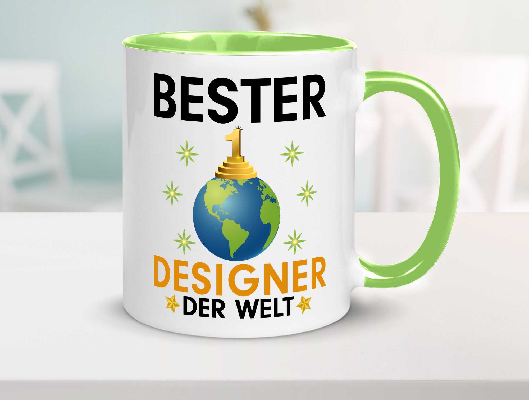 Welt Bester Designer Beruf | Mode Geschenk Arbeit Kollegen Büro lustiger Spruch