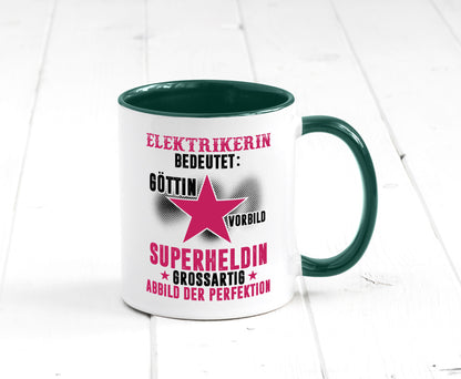 Bedeutung von Elektrikerin | Elektronikerin Elektrik Geschenk Humor