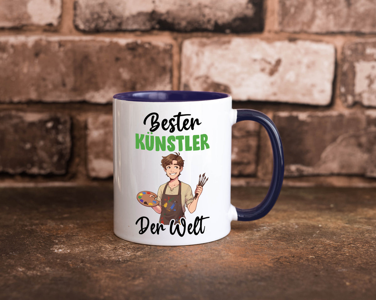 Bester Künstler | Kunst Geschenkidee Humor Tasse