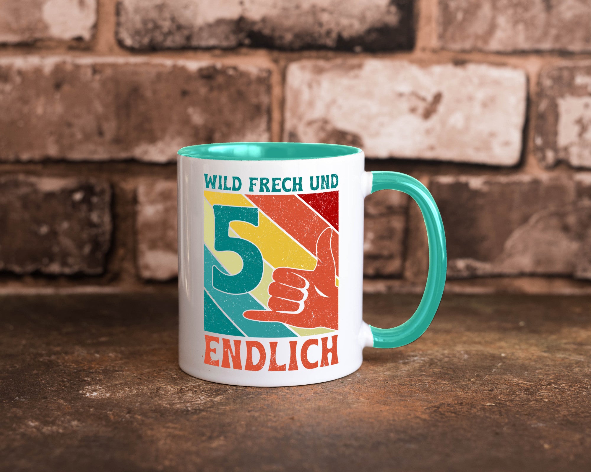 5. Geburtstag | 5 Jahre Wild und Frech Geschenk Geschenkidee lustiger Spruch