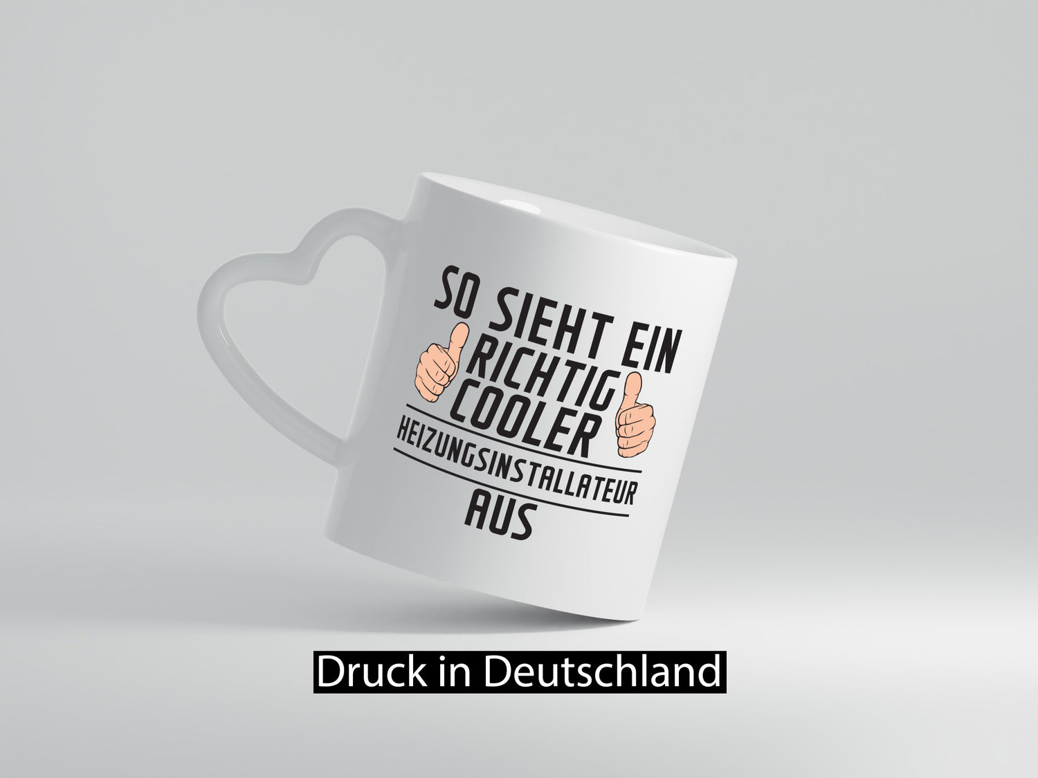 Richtig Cooler Heizungsinstallateur | Heizungsbauer Humor Geschenkidee Tasse