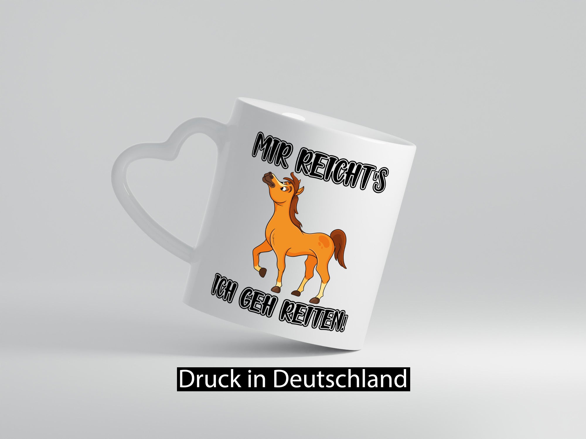 Ich geh reiten | Pferde Tasse Reiter Mädchen Humor Geschenkidee