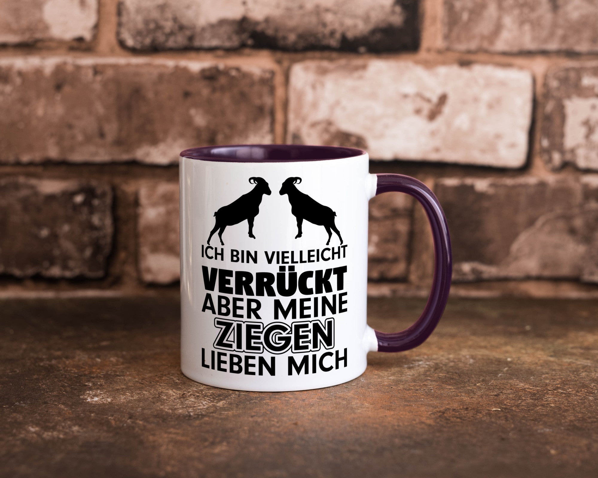 Meine Ziegen | Hirte Tasse Bauernhof Hirtin Bauer Humor Geschenkidee
