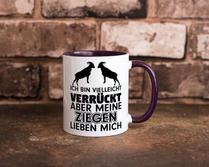 Meine Ziegen | Hirte Tasse Bauernhof Hirtin Bauer Humor Geschenkidee