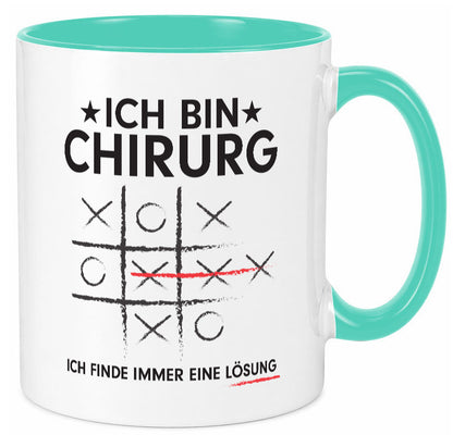 Lösung finden: Chirurg | Medizin Chirurgie v2 Geschenk Humor Geschenkidee