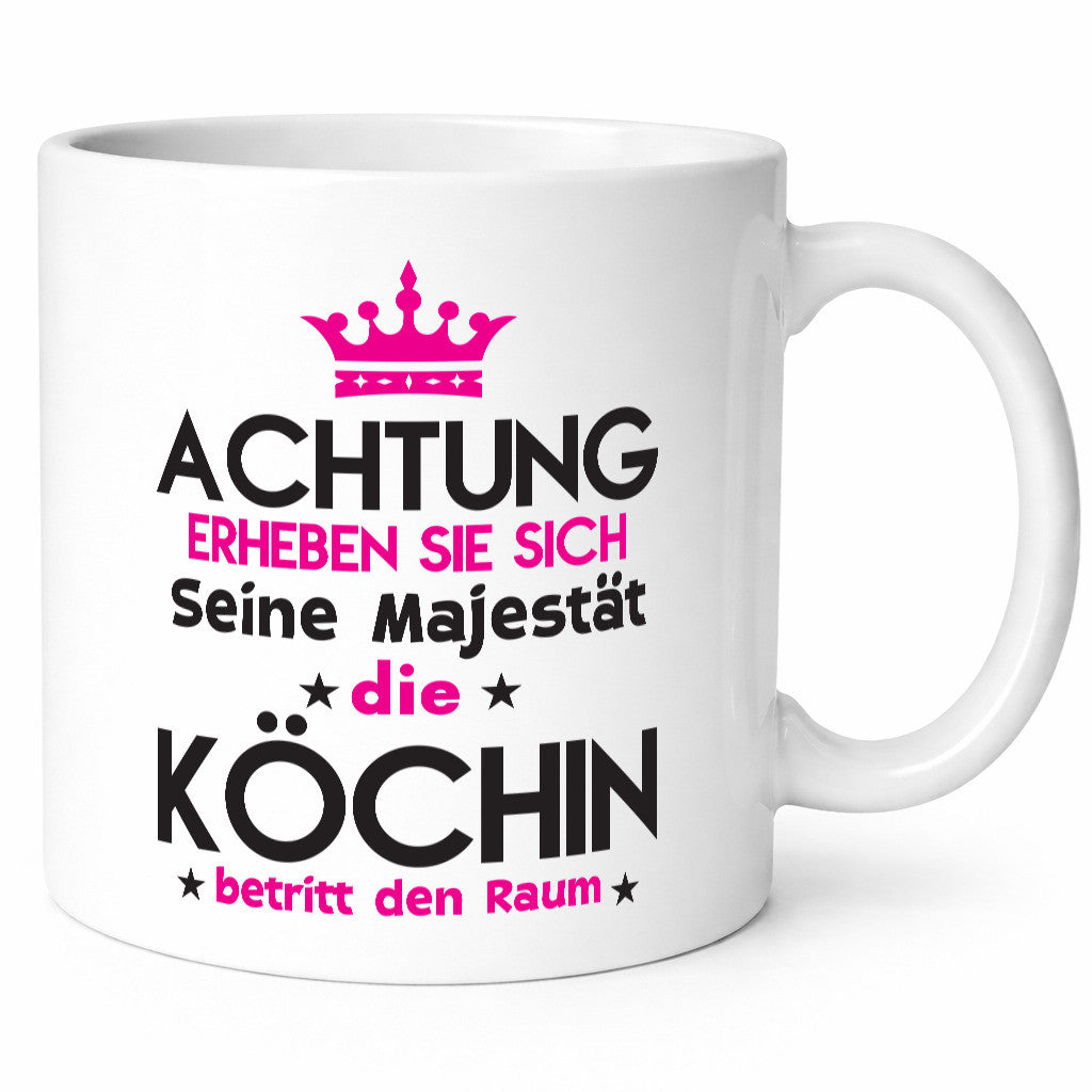 Seine Majestät Köchin | Chefköchin Chefkoch Humor Arbeit Kollegen Büro Tasse