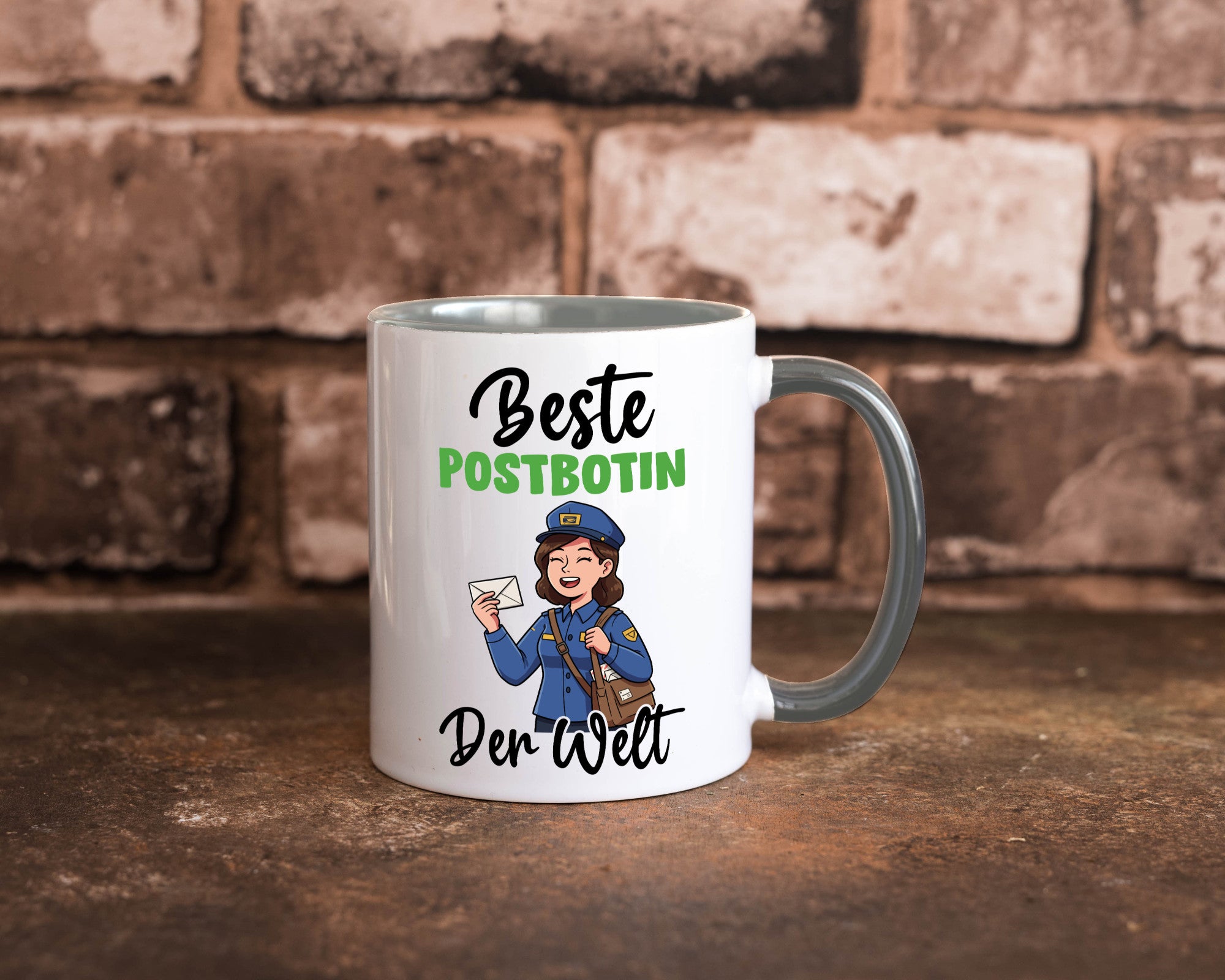 Beste Postbotin | Beruf Post Briefträger v2 lustig Arbeit Kollegen Büro
