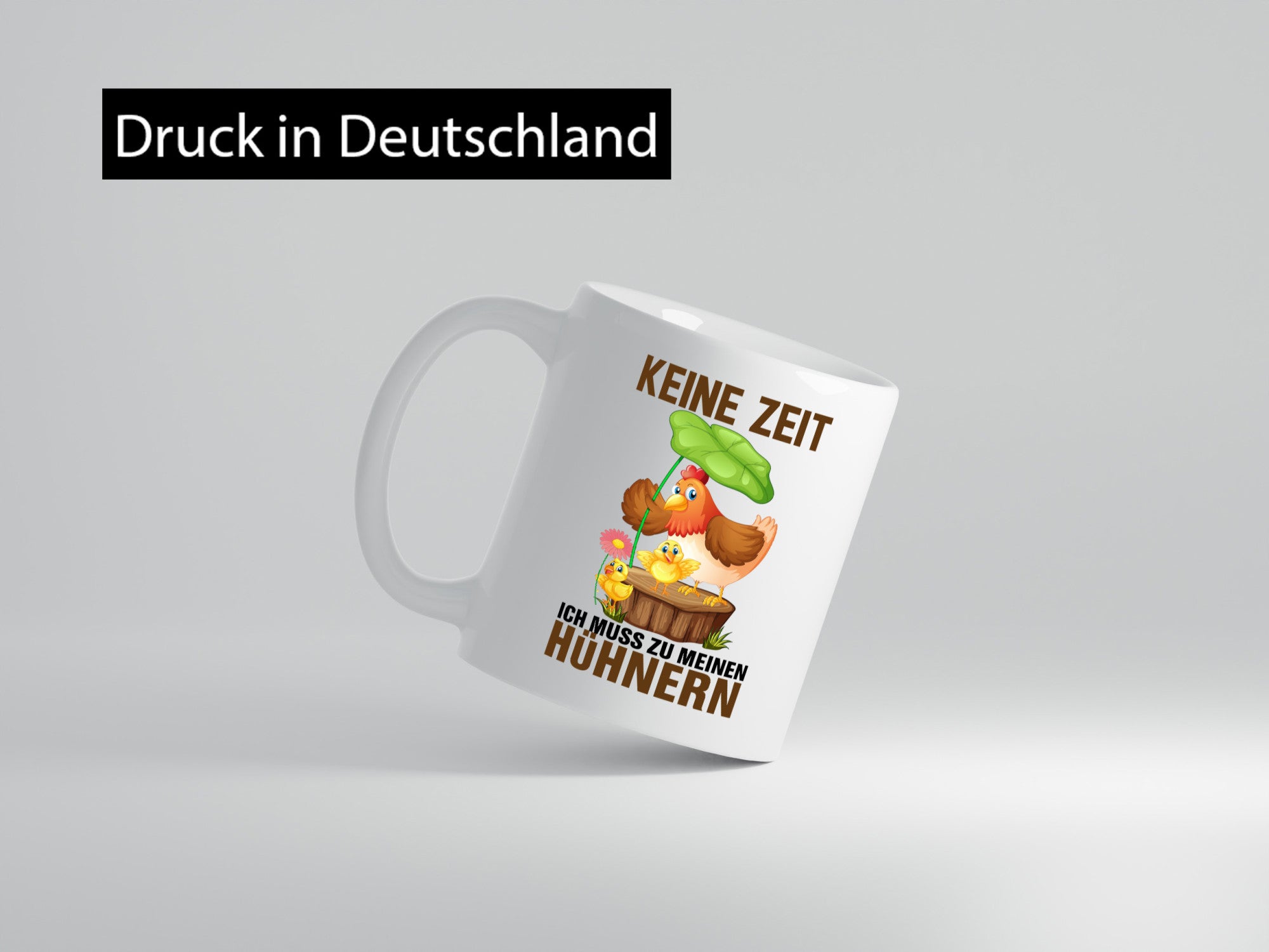 Keine Zeit muss zu meinen Hühner | Hühnerstall Geschenk Humor Geschenkidee