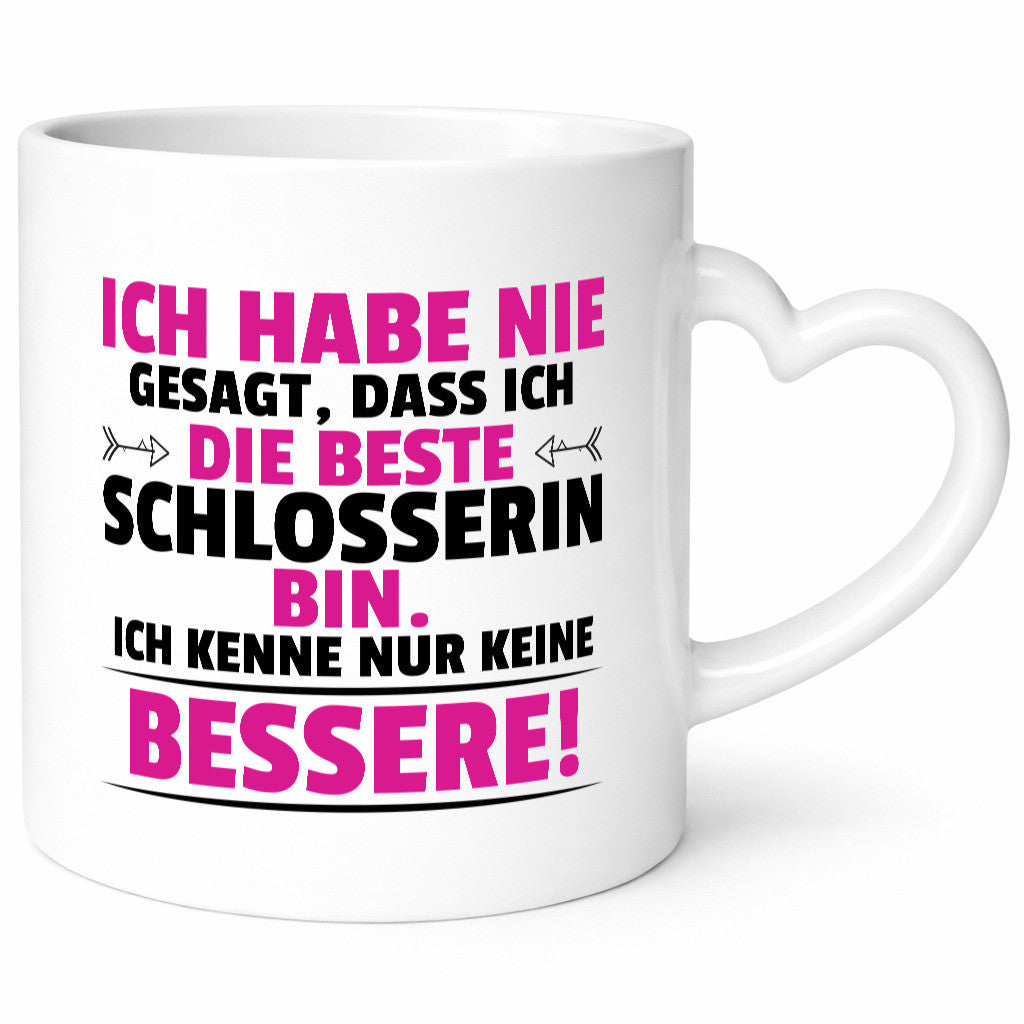 Die Beste Schlosserin | Schlosserei Geschenkidee Humor Tasse