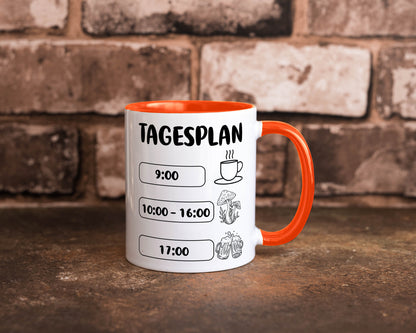 Tagesplan Pilzsammler | Pilze Wald v2 Geschenk Humor Geschenkidee lustiger