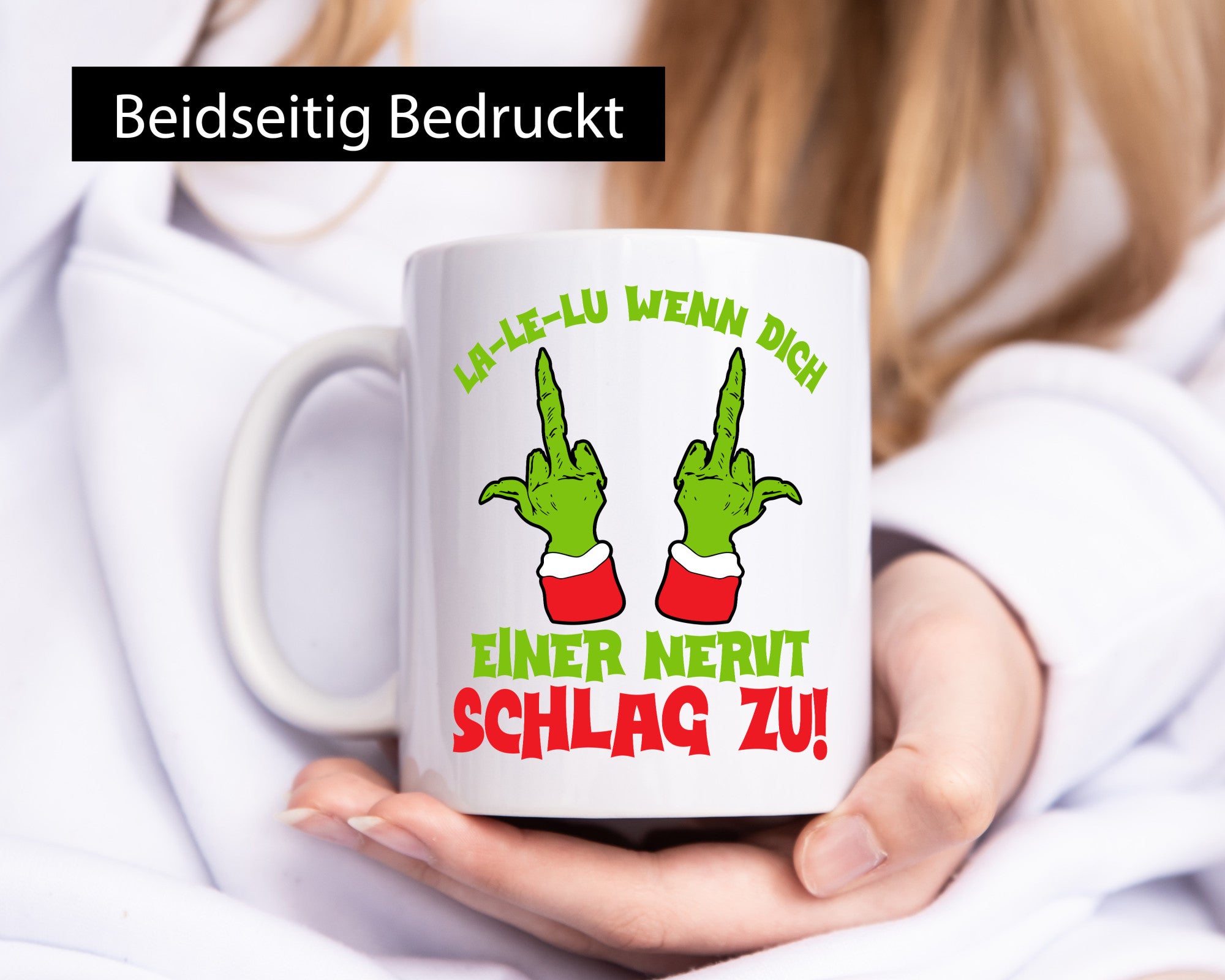 La Le Lu | Weihnachten Weihnachtsmuffel Lichter Humor Geschenkidee Tasse