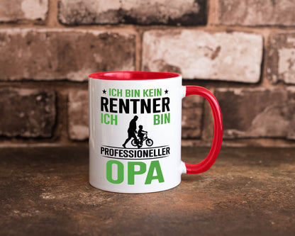 Ich bin kein renter Profesioneller Opa | Großvater Humor Familie Geschenkidee
