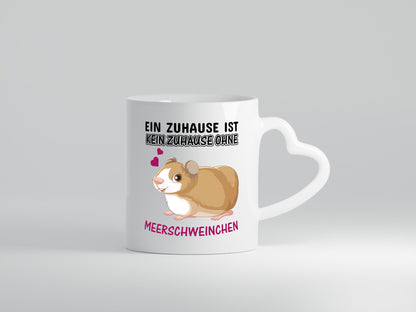 Ohne Meerschweinchen kein Zuhause Humor Geschenkidee Tasse